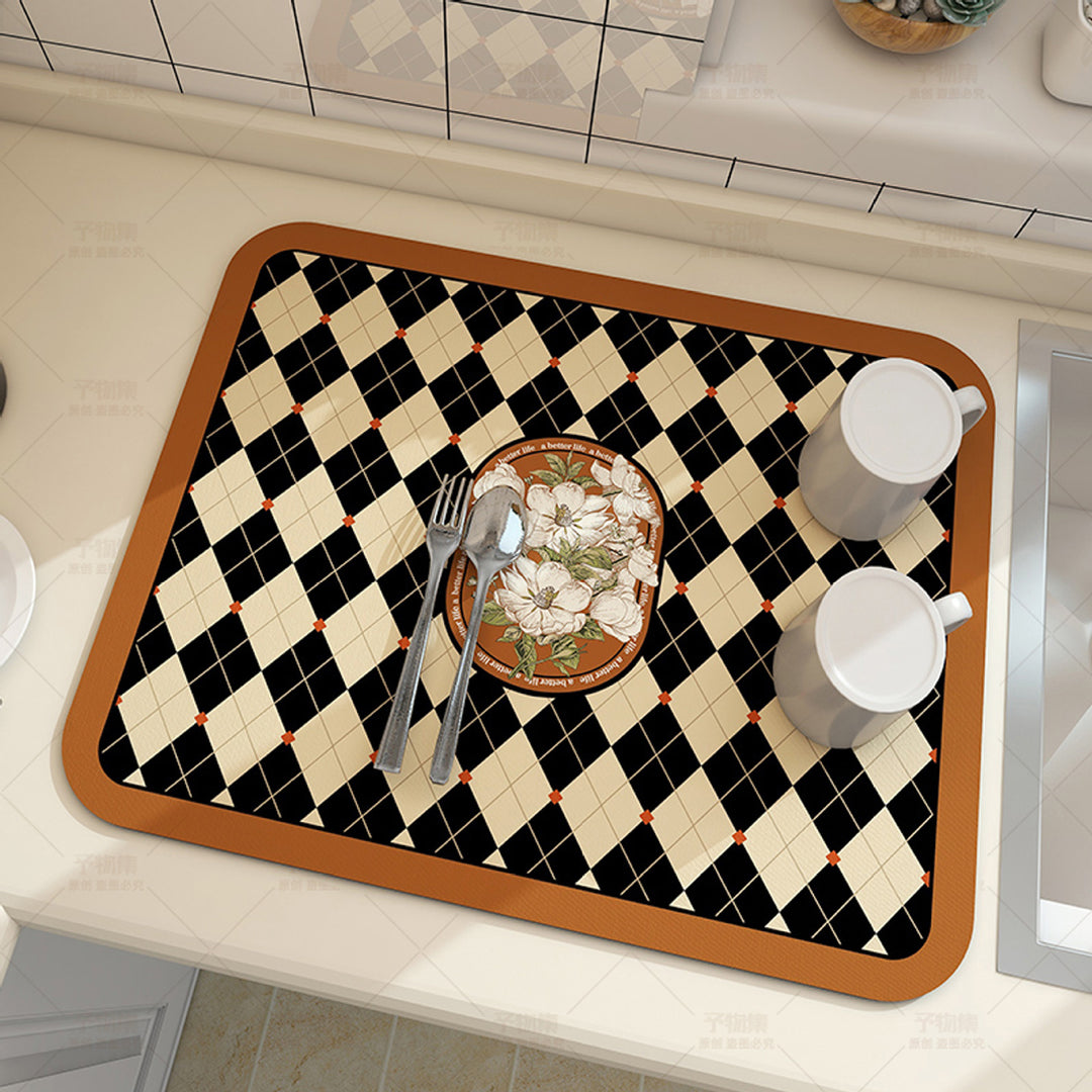 Decorative Kitchen Counter Mat