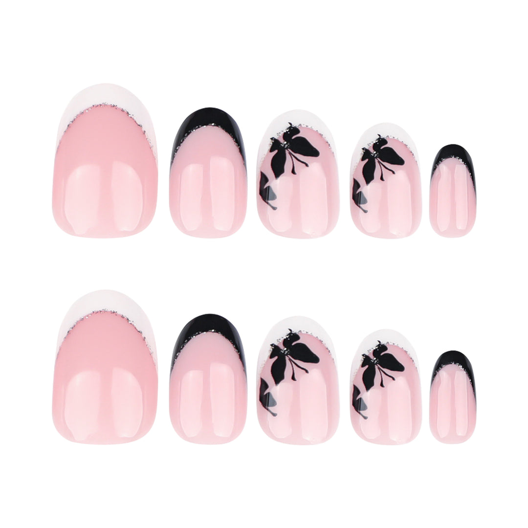 Elegantly designed nail art with butterfly motif Stornfield