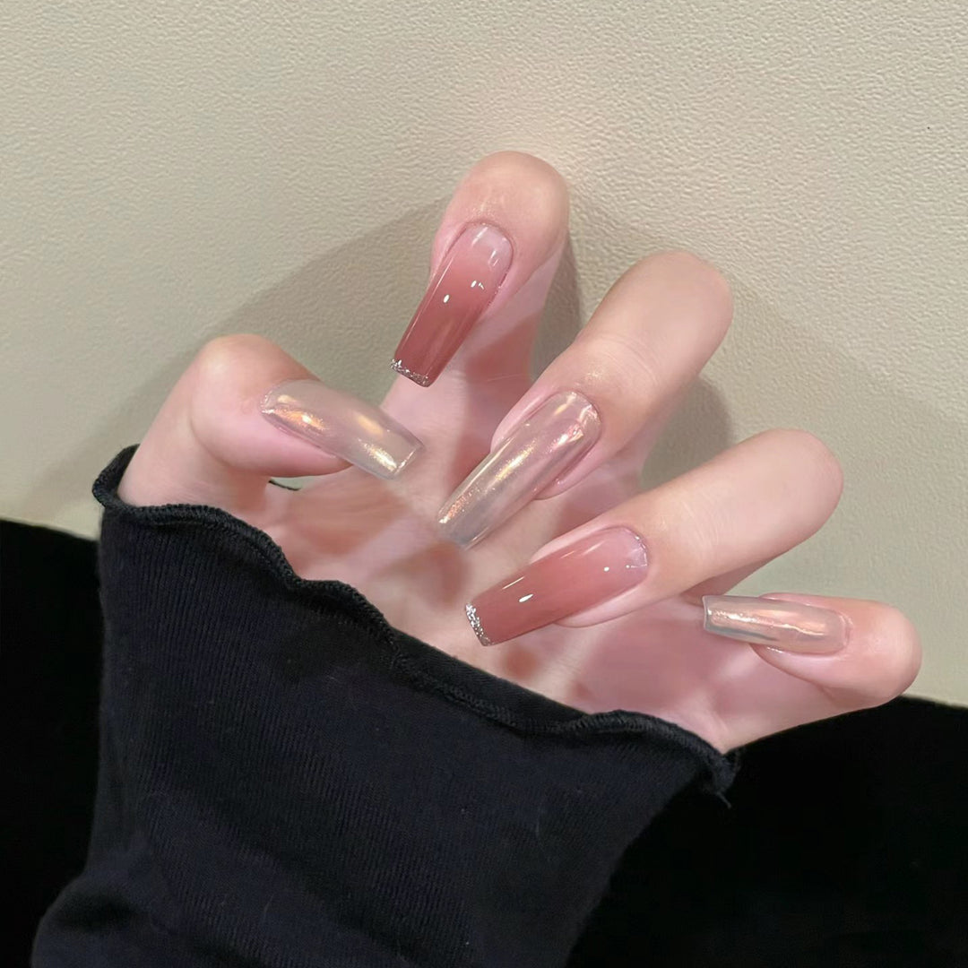 Creative Artistic Press-On Nail Design Stornfield