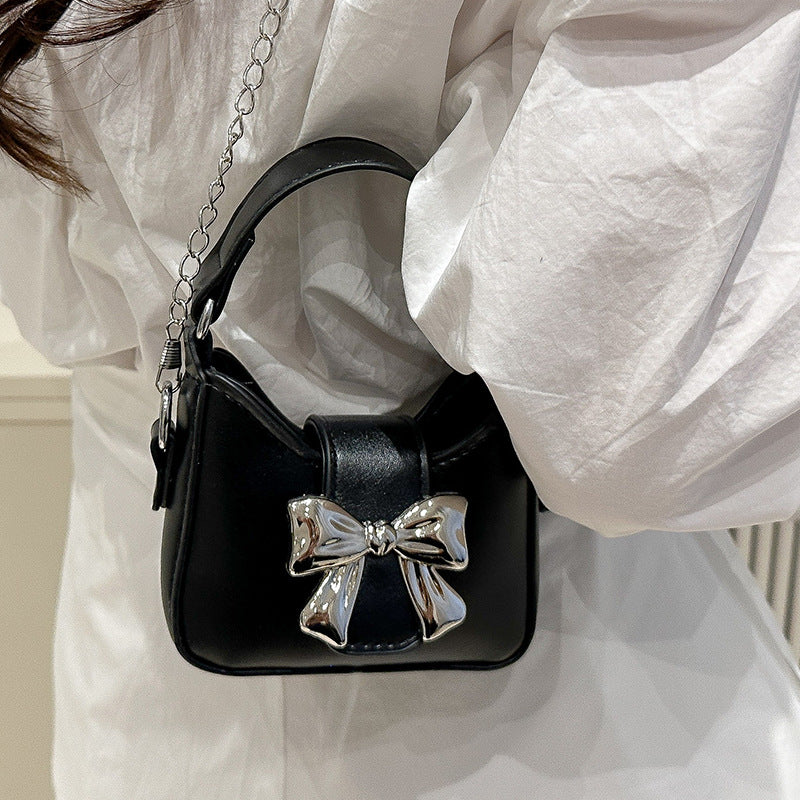 Bow Detail Mini Handbag