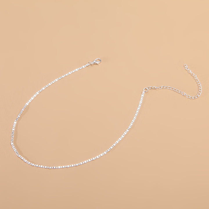 Stylish Silver Necklace Stornfield