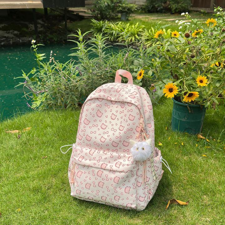 Playful Patterned Student Backpack Stornfield
