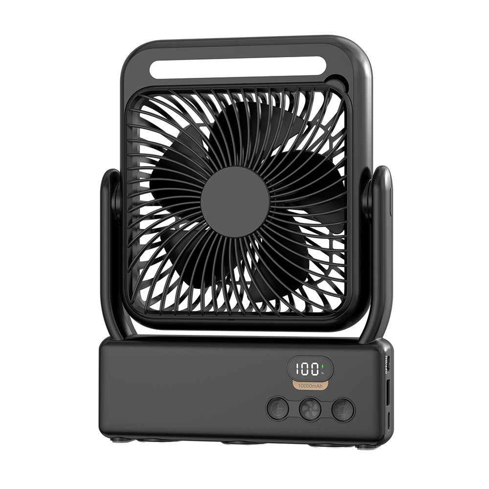 Unisex Rechargeable Dual-Function Cooling and USB Power Fan Stornfield