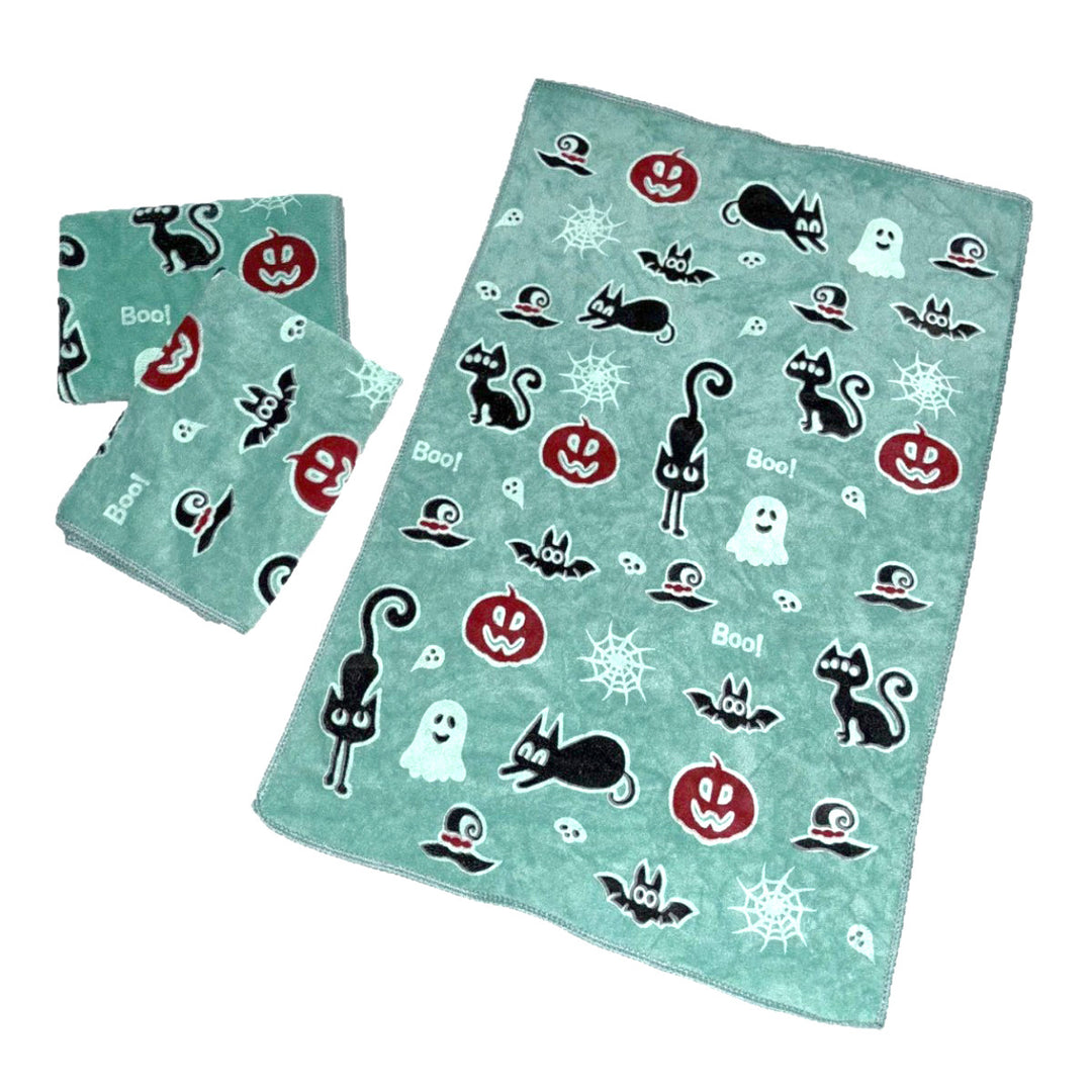 Terry Towel Set With Playful Halloween Motif Stornfield