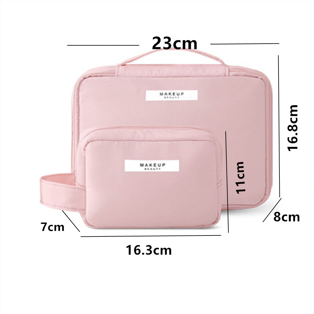 Dual Compartment Travel Makeup Organizer Stornfield