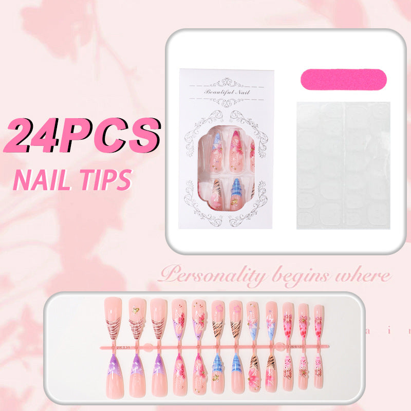 Artistic Press-On Nail Tips Stornfield