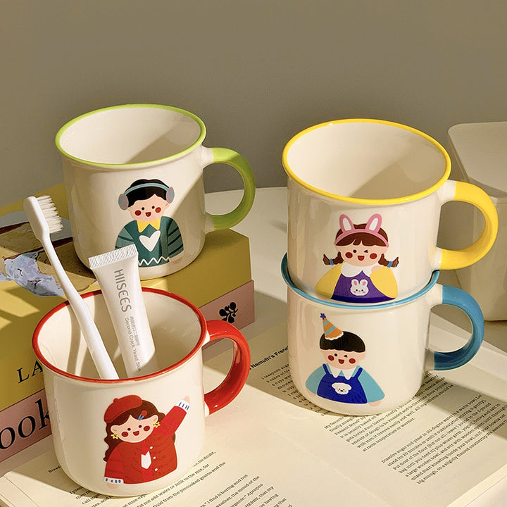 Ceramic mug with cute children's design Stornfield