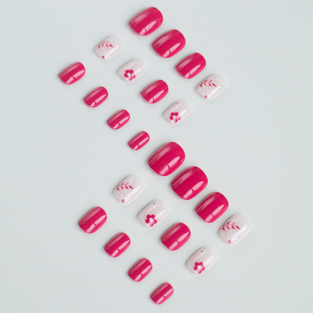 Floral Nail Art Kit