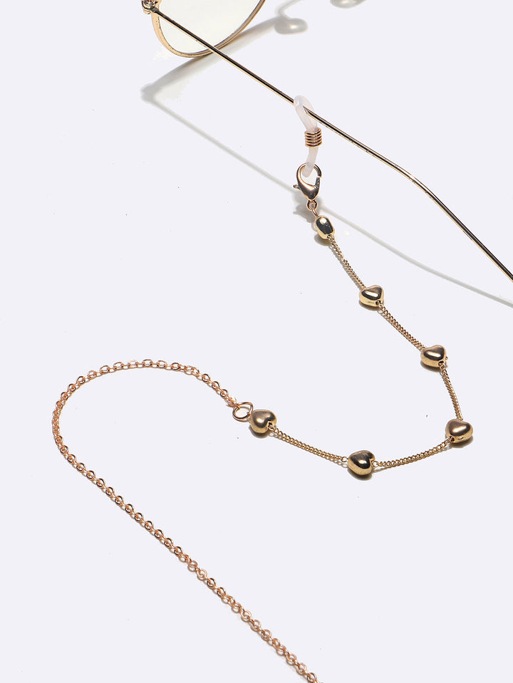 Heart-Embellished Eyewear Chain Stornfield