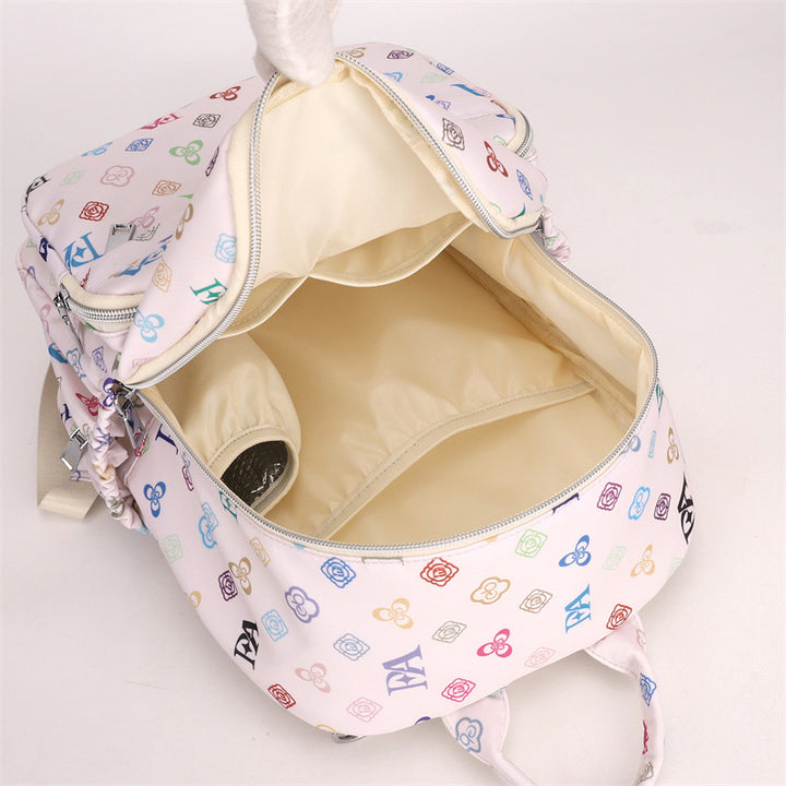 Playful Graphic Print Backpack Stornfield