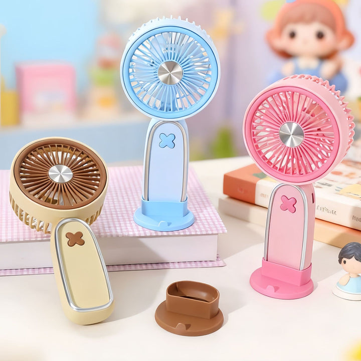 Women Portable USB Mini Fan with Ergonomic Shape Stornfield