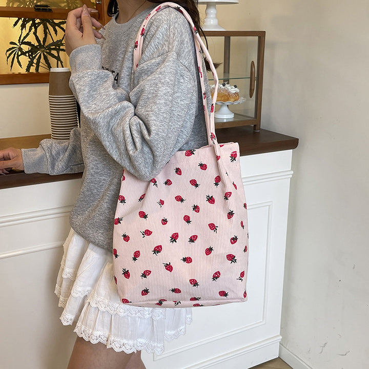 WoPlayful Cherry Print Tote Bag Stornfield