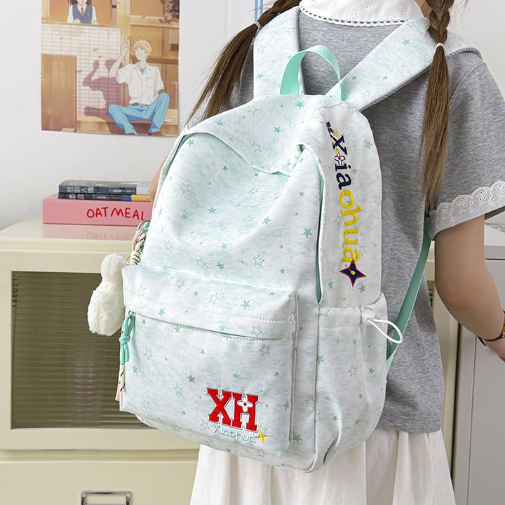 Casual Star-Embellished Backpack Stornfield 1791205546