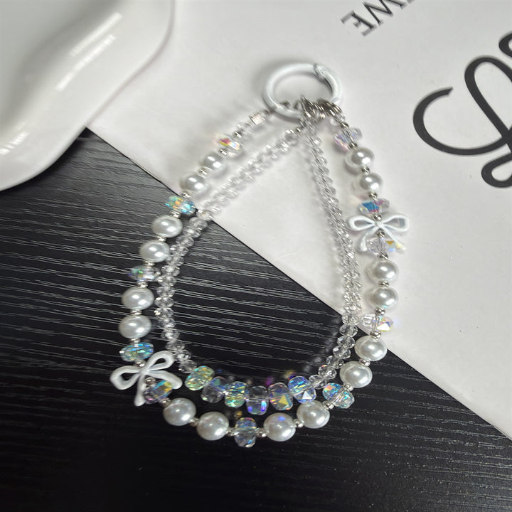Elegant Pearl and Crystal Beaded Chain Stornfield