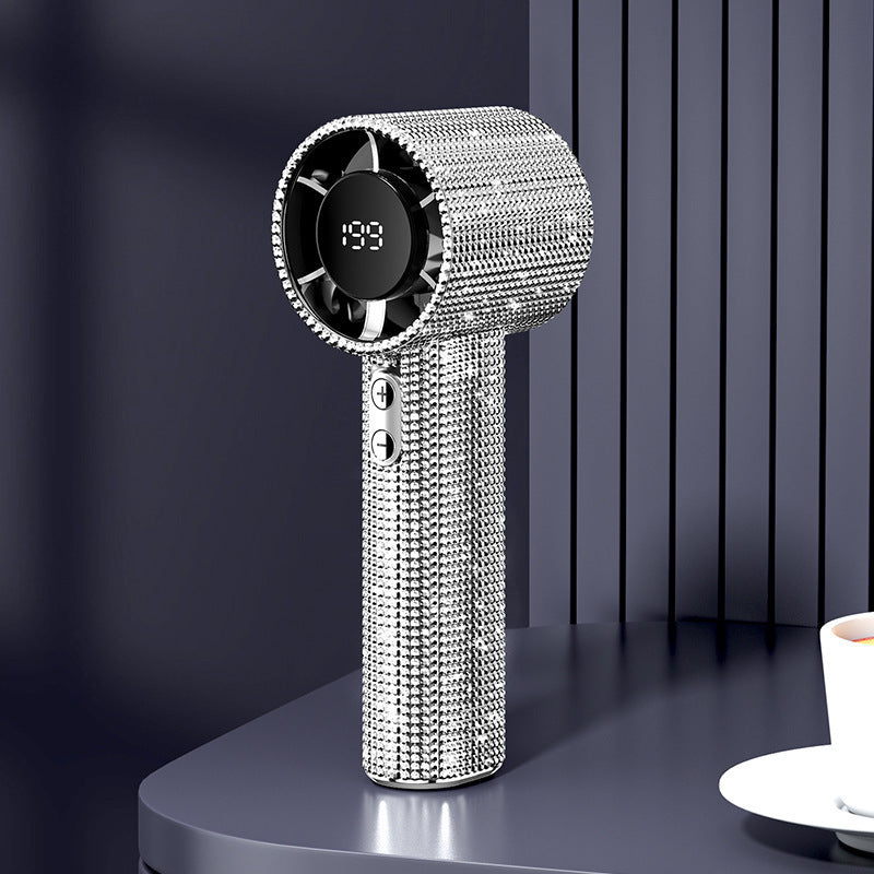 Men's compact and stylish fan with LED display Stornfield