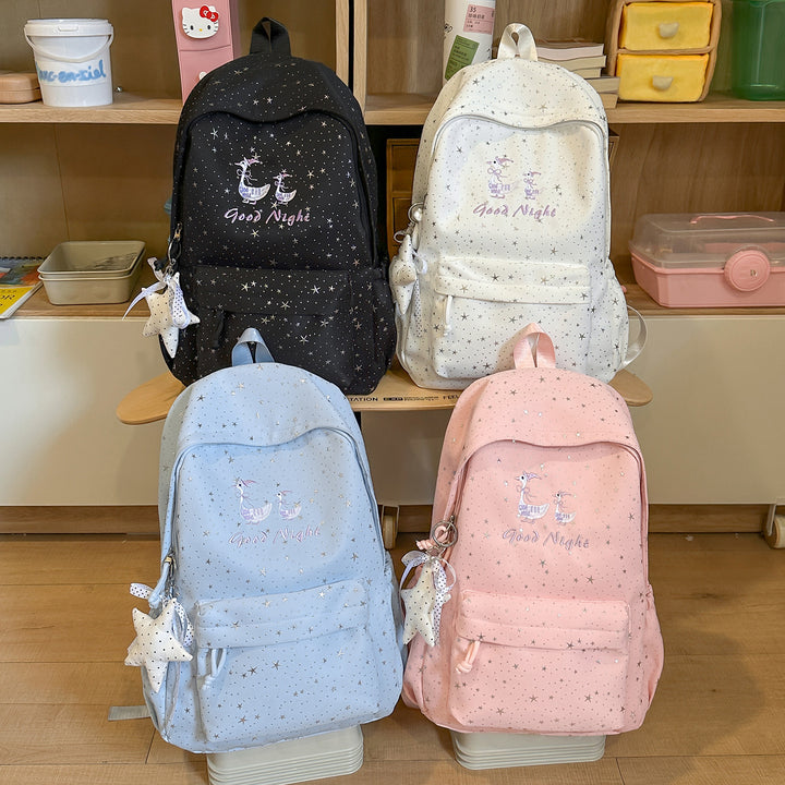 Star-Embellished Casual Backpack Stornfield 1791205643
