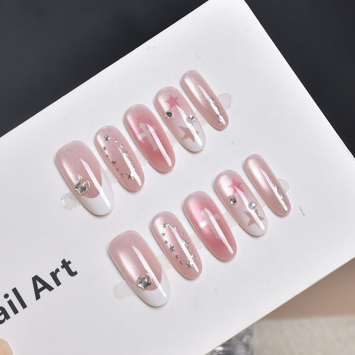 Decorative Ombre Press-On Nail Set Stornfield