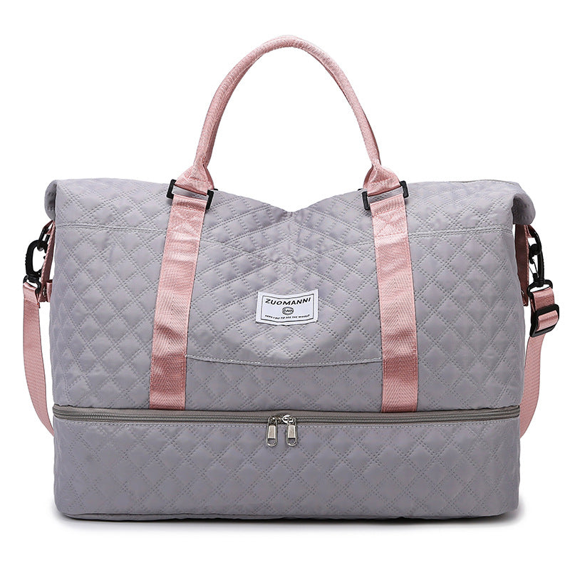Stylish Quilted Travel Duffel Stornfield