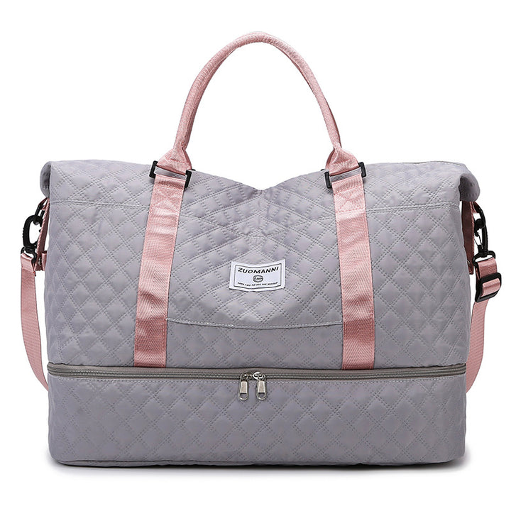 Stylish Quilted Travel Duffel Stornfield