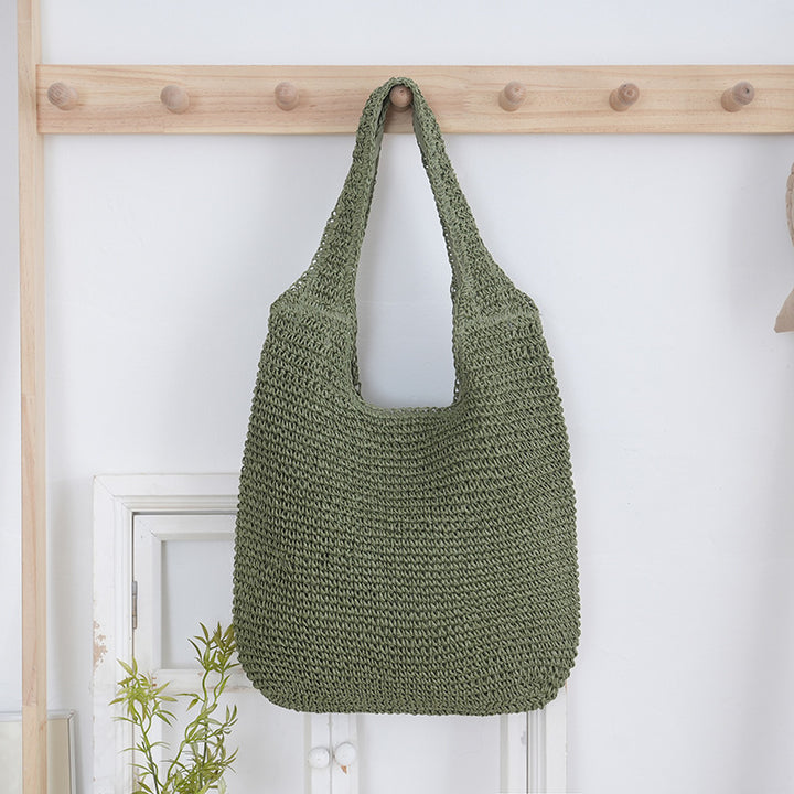 Hand-knotted cotton tote bag Stornfield