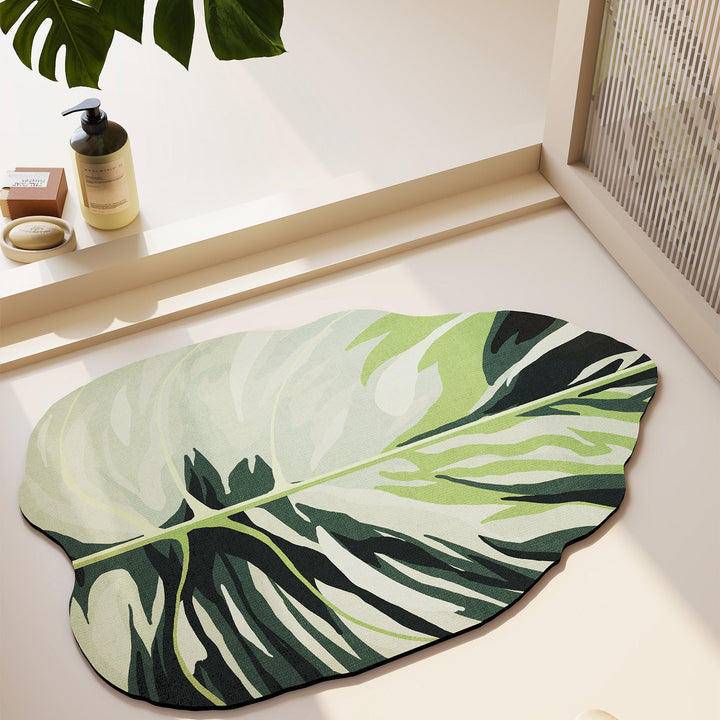 Playful Cartoon Animal Bath Mat
