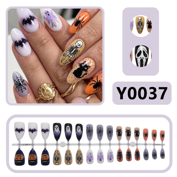Halloween-Themed Press-On Nails