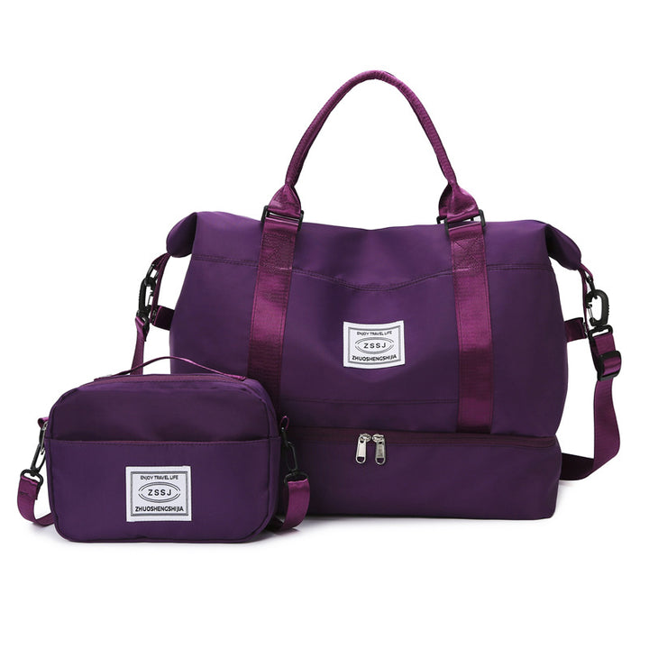 Multi-Functional Travel Duffle Bag with Detachable Pouch