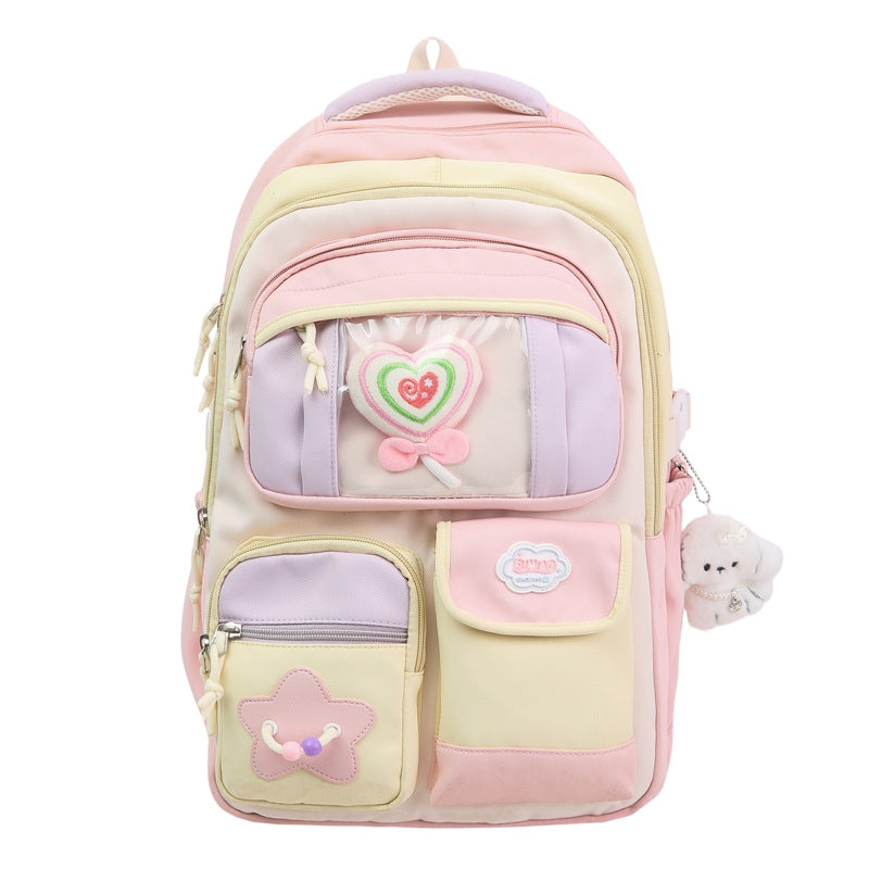 Playful Multi-Functional School Backpack Stornfield