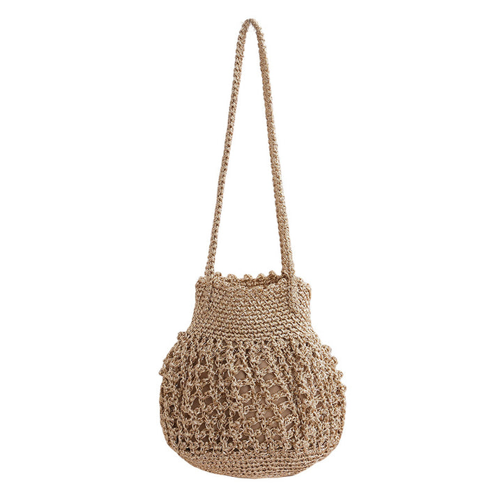 Handmade Macrame Bag with Open Structure Stornfield