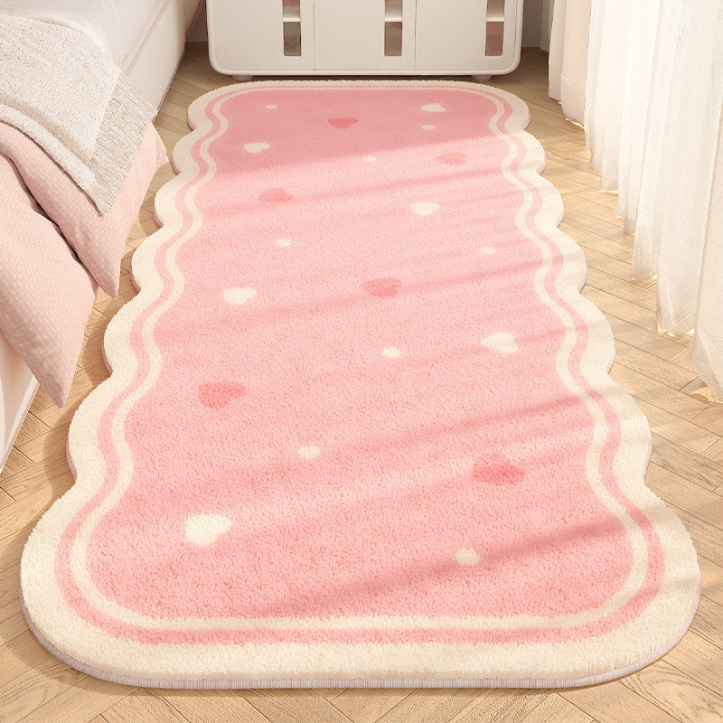 Playful Scalloped Area Rug