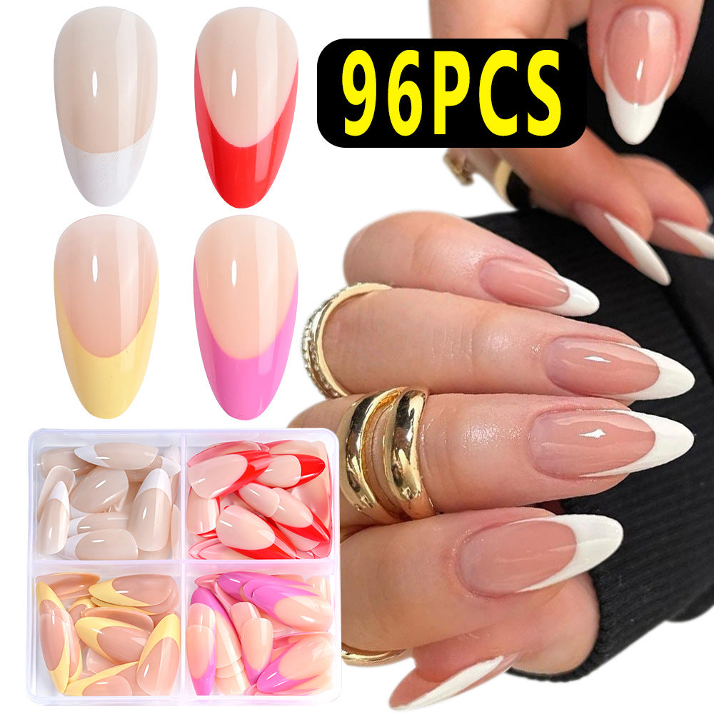 Stylish Almond-Shaped Press-On Nail Collection Stornfield