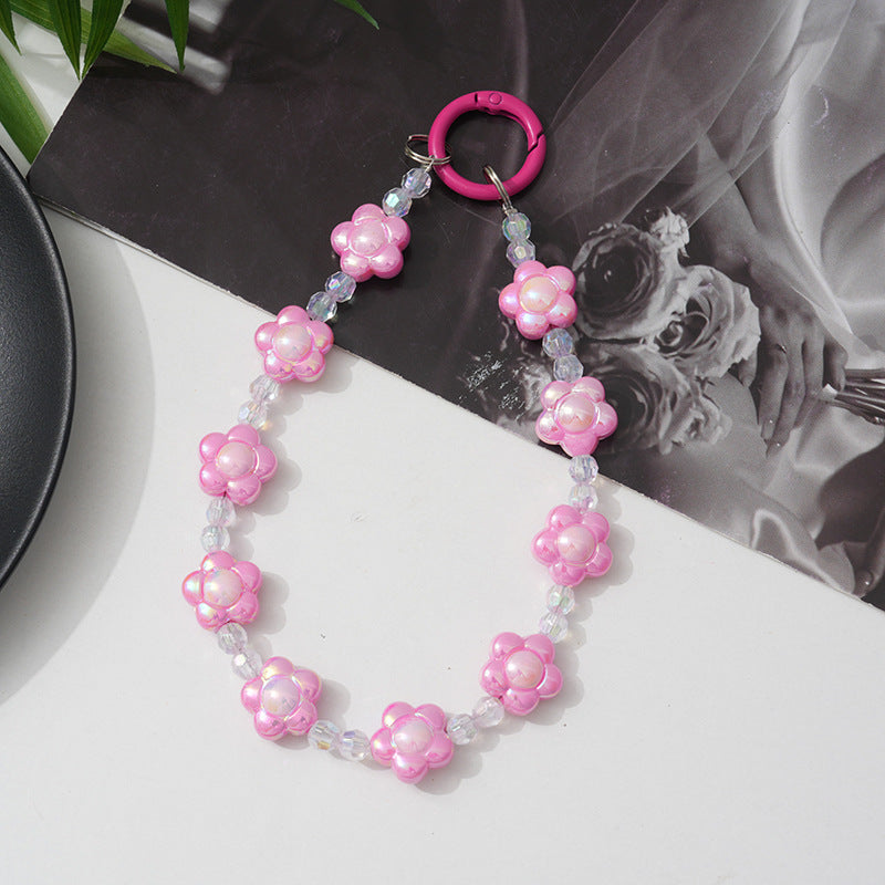 Floral Beaded Phone Chain Stornfield