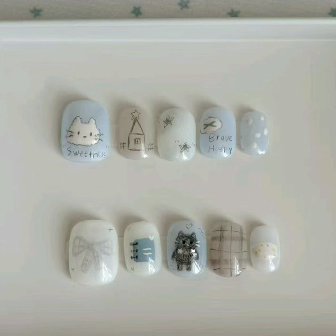Artistic Character Nail Art Set Stornfield