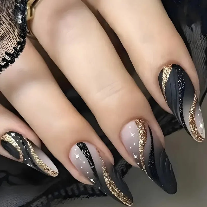Decorative Glitter Ombre Nail Art Extensions Stornfield
