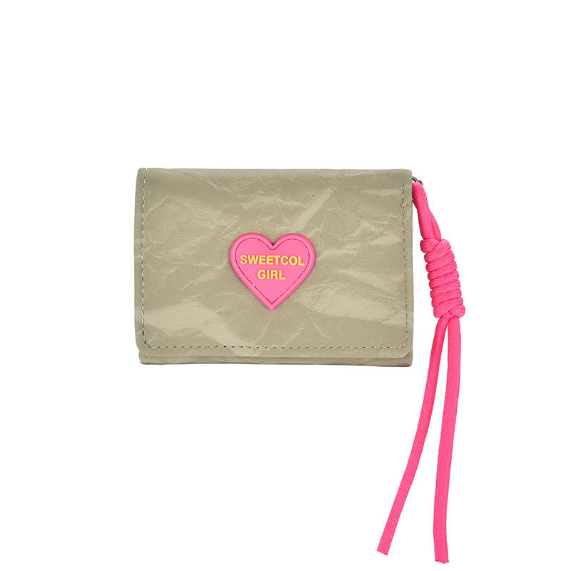 Cute Heart-Embellished Wallet Stornfield
