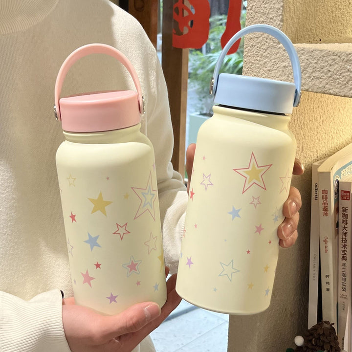 Women’s Insulated Drinking Bottle with Stylish Star Motif Stornfield