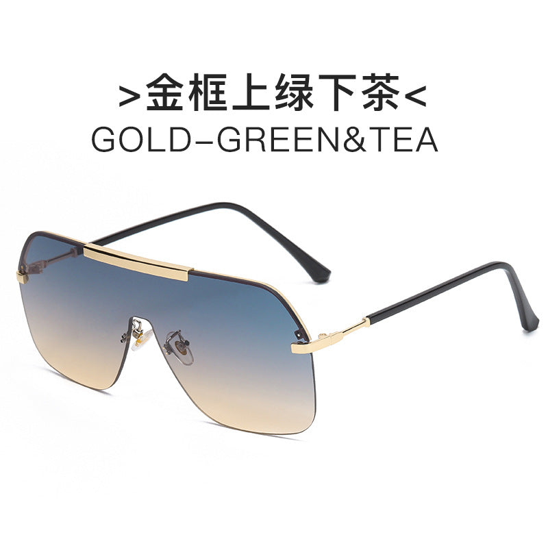 Women's extravagant oversized sunglasses with futuristic design Stornfield