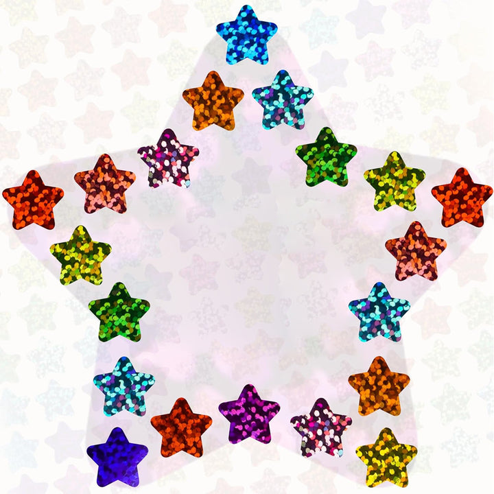 Glitter Star Decorative Sticker Collection Stornfield