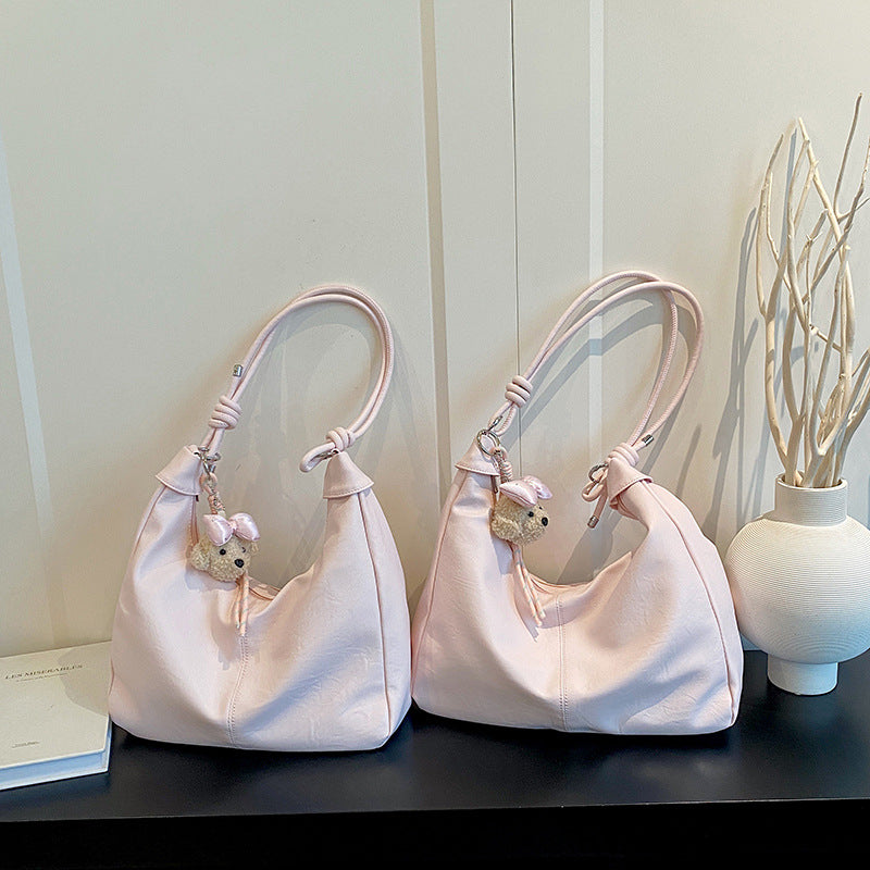 Leather Hobo Bag