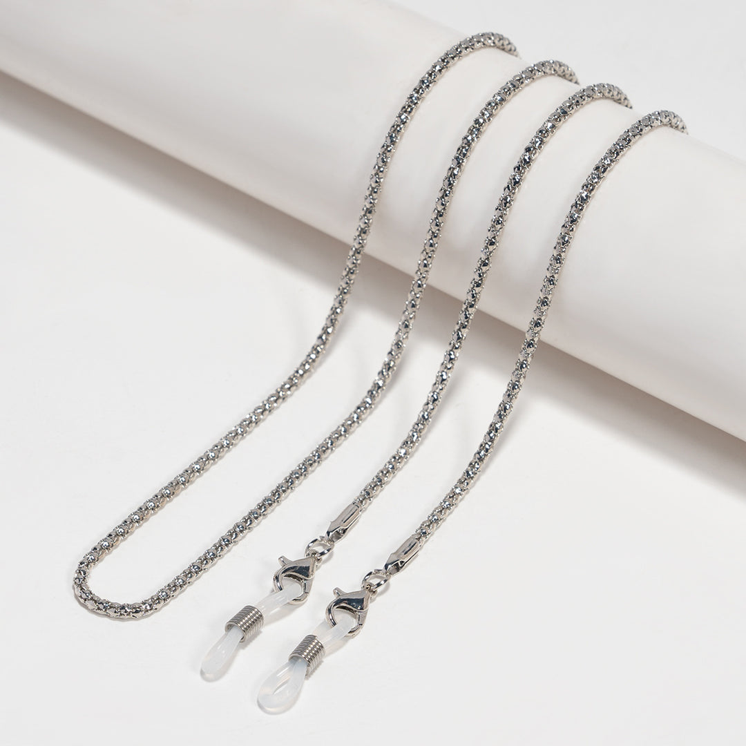 Elegant Silver-Plated Eyewear Chain Stornfield
