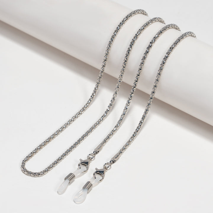 Elegant Silver-Plated Eyewear Chain Stornfield