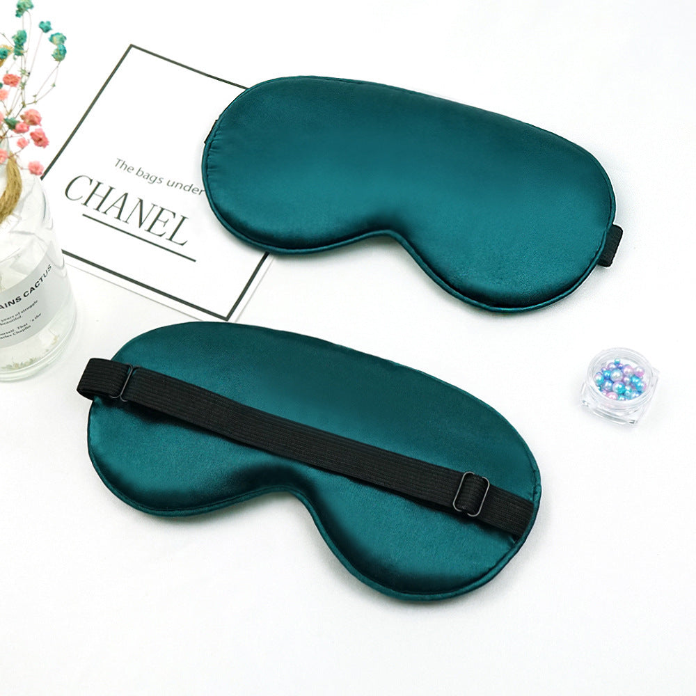 Unisex nan luxurious satin sleep mask with anatomical contour and adjustable elastic band Stornfield