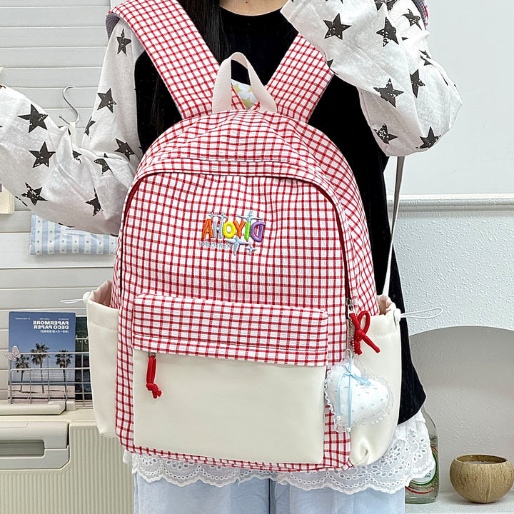 Playful Patterned Backpack Stornfield