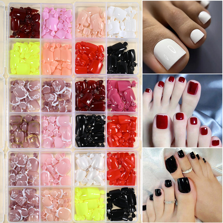 Variety Press-On Nail Tips Set Stornfield