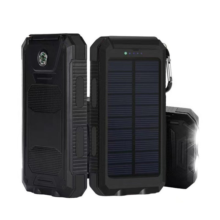 Solar Power Bank with Durable Housing and LED Charging Indicator Stornfield