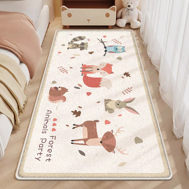 Whimsical Cartoon-Themed Area Rug