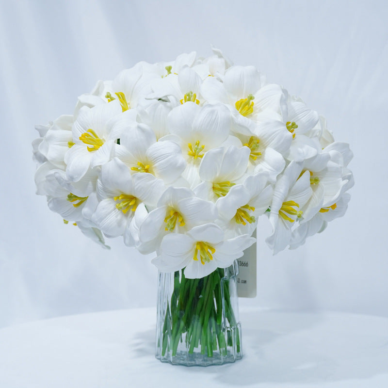 Lifelike Yellow Floral Bouquet