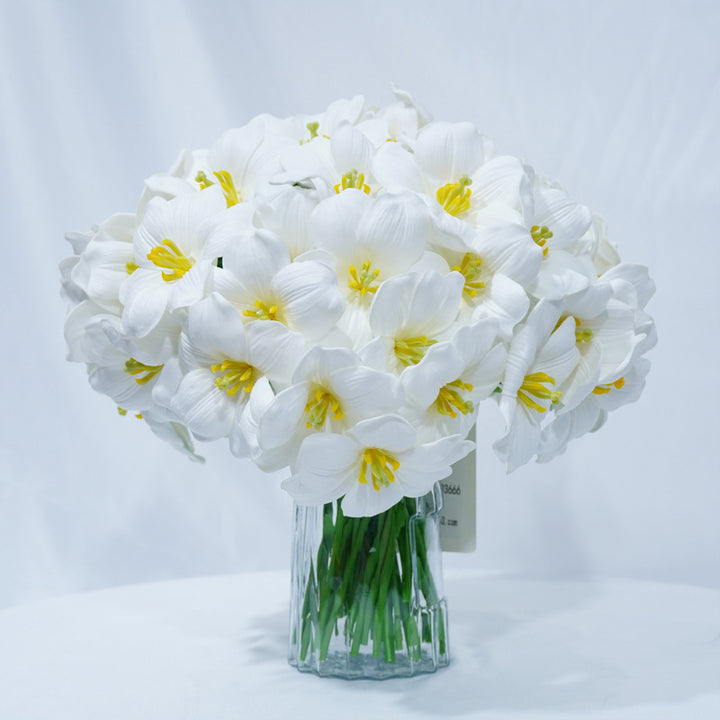 Lifelike Yellow Floral Bouquet