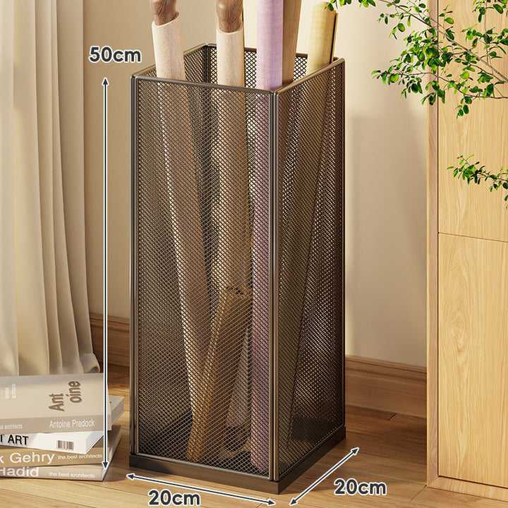 Vertical Mesh Desktop Roll Document & Utensil Organizer