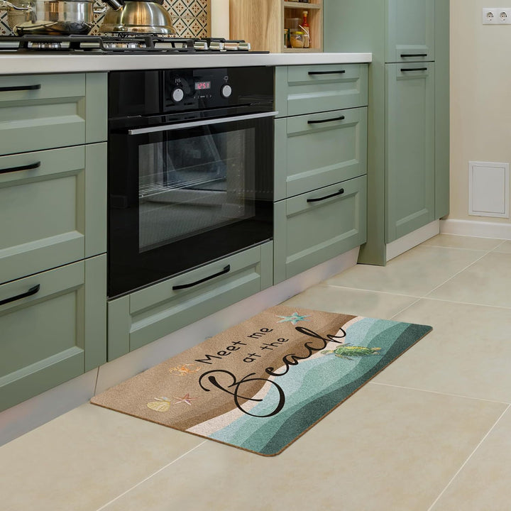 Illustrated Easter-Themed Area Rug for Home